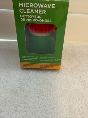 Microwave Cleaner Steam Cleaner - Red & Green